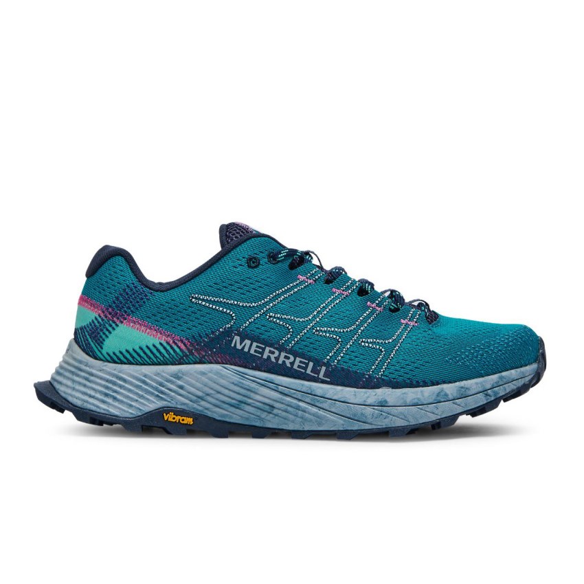 Chaussures Randonnée Merrell Moab Flight Turquoise Femme | U.W.IHIW